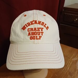 Wide Angle Crazy About Golf Ball Cap Size S Adjustable Band